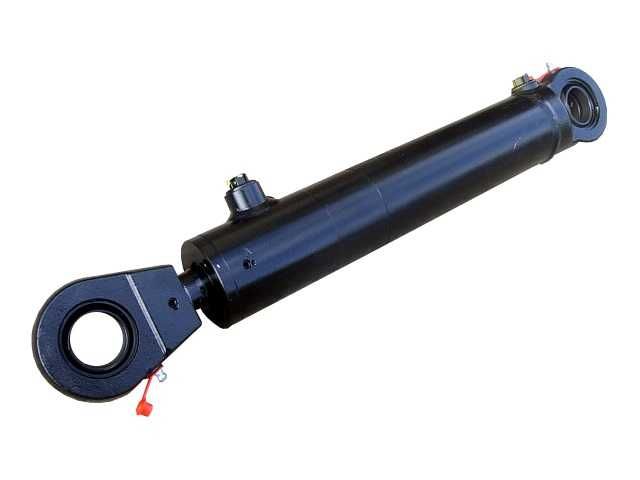 Siłownik hydrauliczny skok / wysuw 640 mm 2-stronny MOCNY