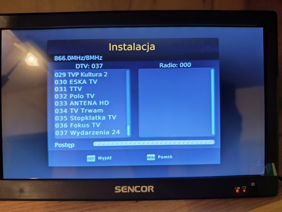 TV Turystyczny!! SENCOR TV LCD 10.1" SPV 7011