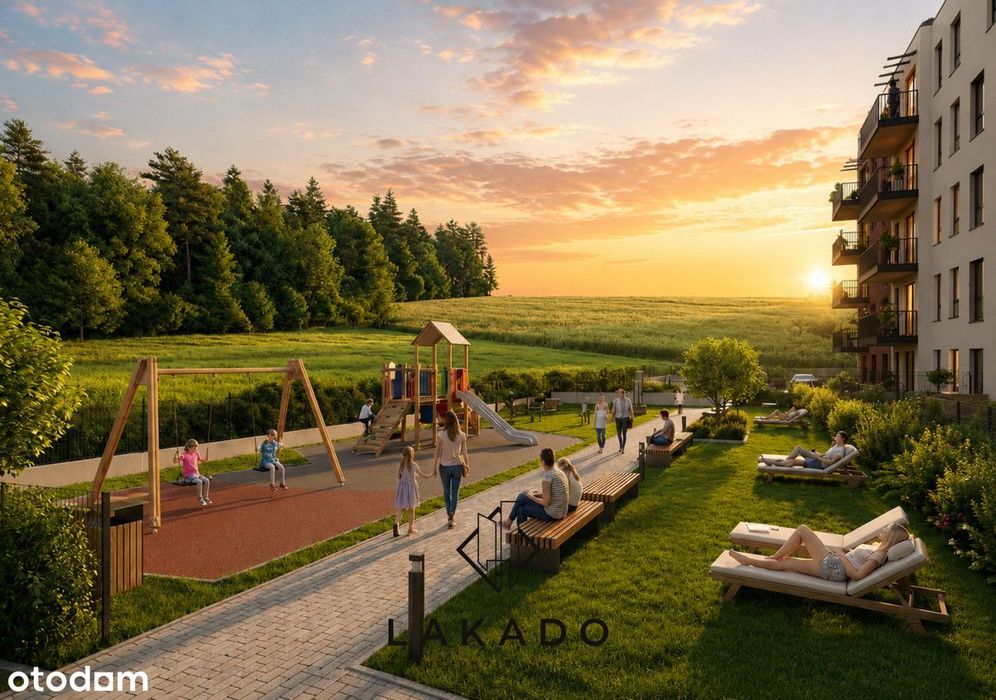 Nowe słoneczne 4 pokoje z balkonem | 77,82 m²