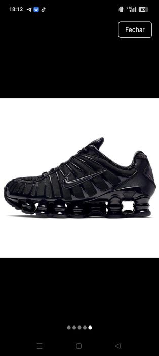 Nike Shox TL pretas