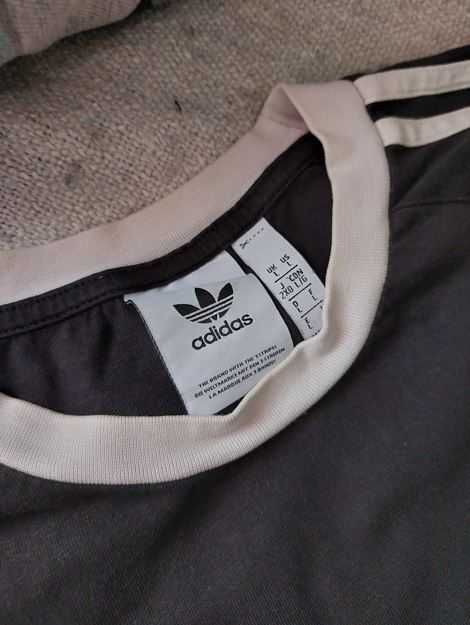 *** bluza longsleeve Adidas męski czarny rozmiar L ***