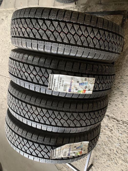 (6шт) нові 195/70R15C Bridgestone BLIZZAK W995 (104R) зимові шини