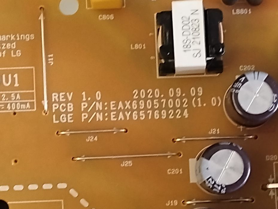 Zasilacz do TV LG 50UP75003LF i innych