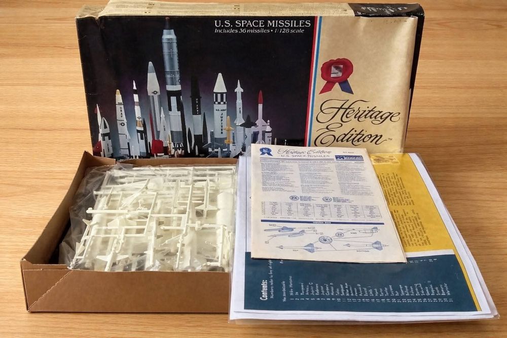Conjunto de Modelos "U.S. Space Missiles" – Edição de Colecionador