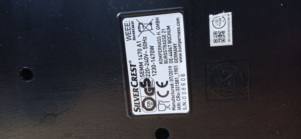 Kolbowy ekspres do kawy SilverCrest Lidl