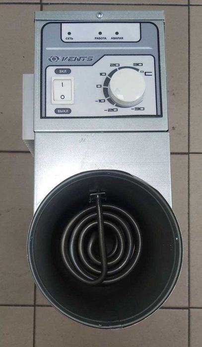 Вентс НК 150-3,4-1 У Круглій нагрівач з регулюванням