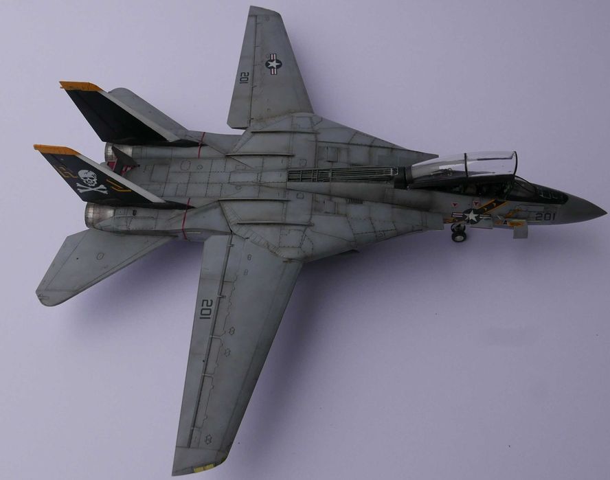 Model F14 Tomcat 1/72 ZŁOŻONY