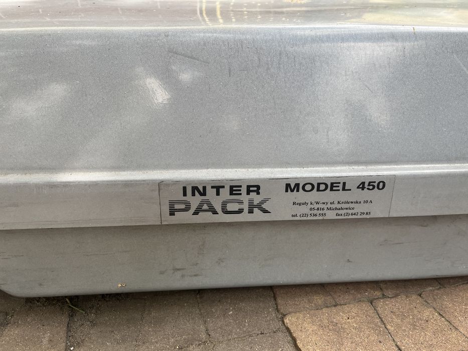 Box dachowy inter pack model 450