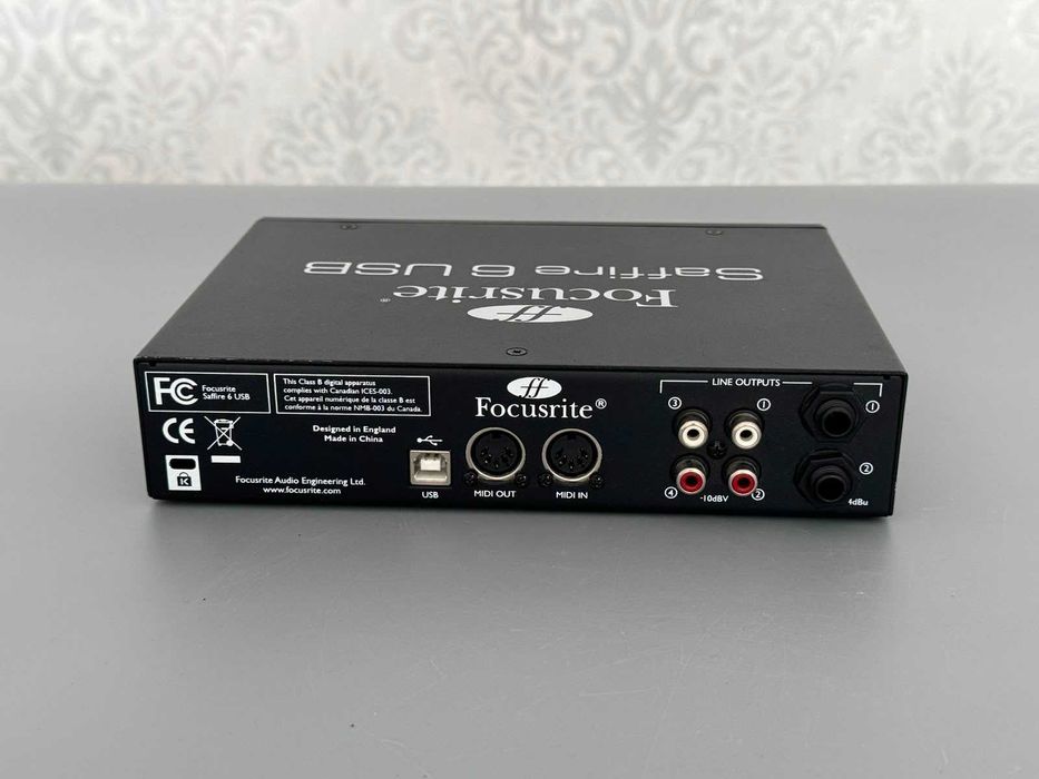 Interfejs audio Focusrite Saffire 6 USB