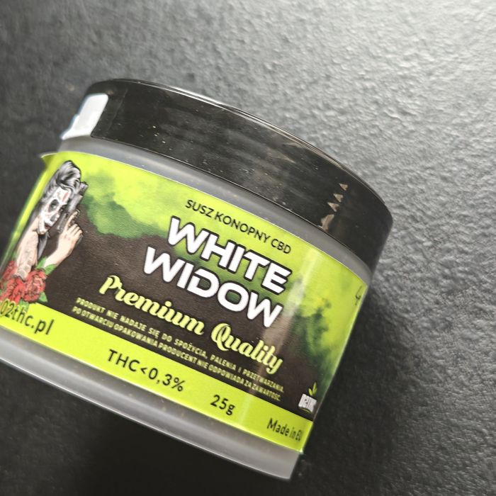 Susz konopny 02THC White Widow 29% CBD