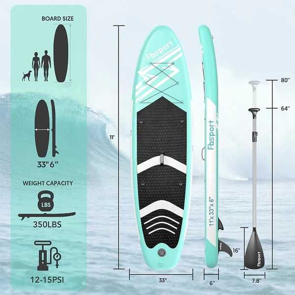 Nadmuchiwana Deska SUP Fbsport 335 cm