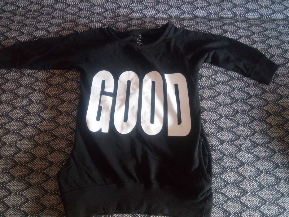 Bluza czarna Sinsay S