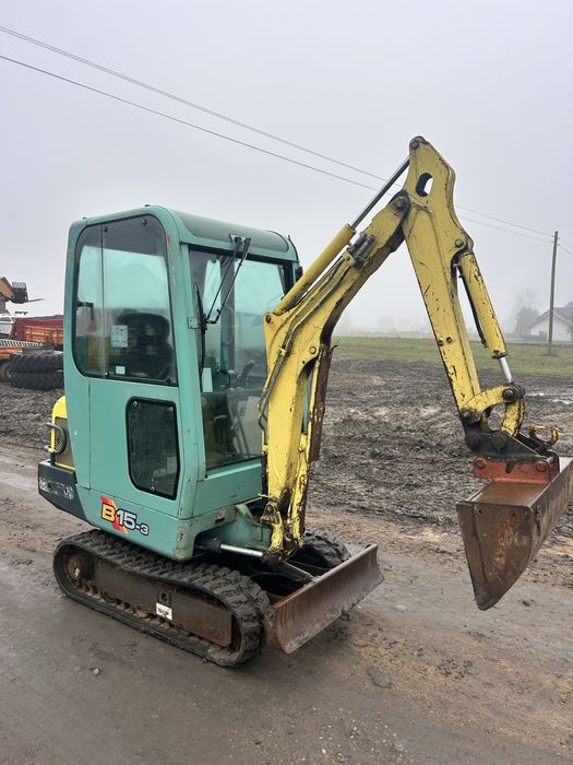 Minikoparla Yanmar B15-2