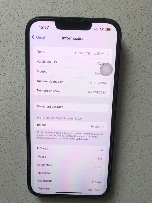 Ipfhone 14 normal 128 gb