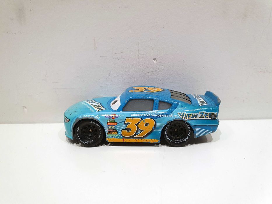 Mattel Disney Pixar Cars Auta Buck Bearingly no.39 1:55