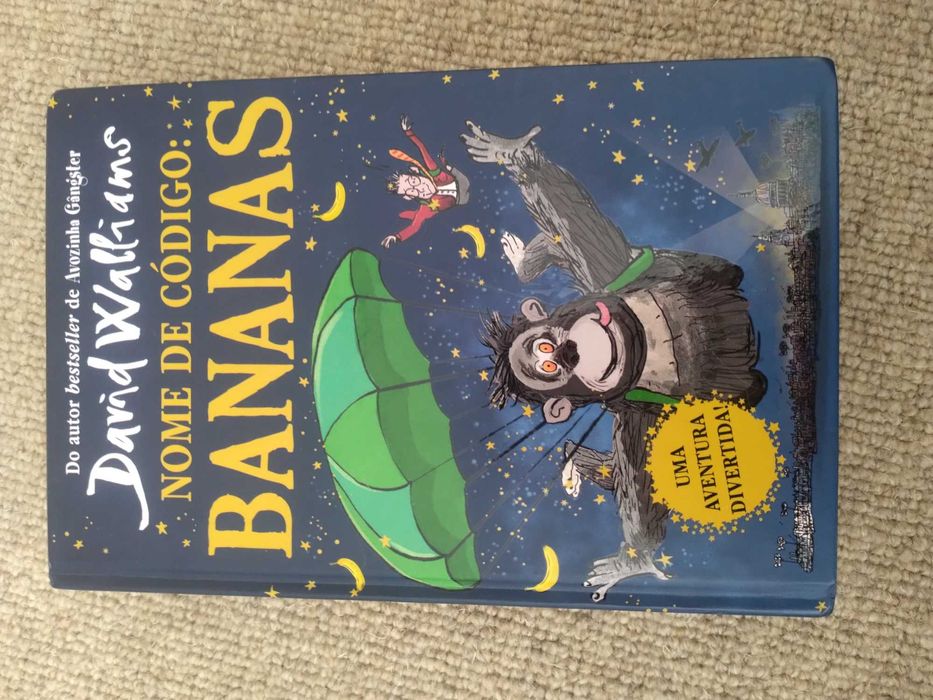 Livros:Avozinha gângster;Nome de código bananas;O bando da meia noite.