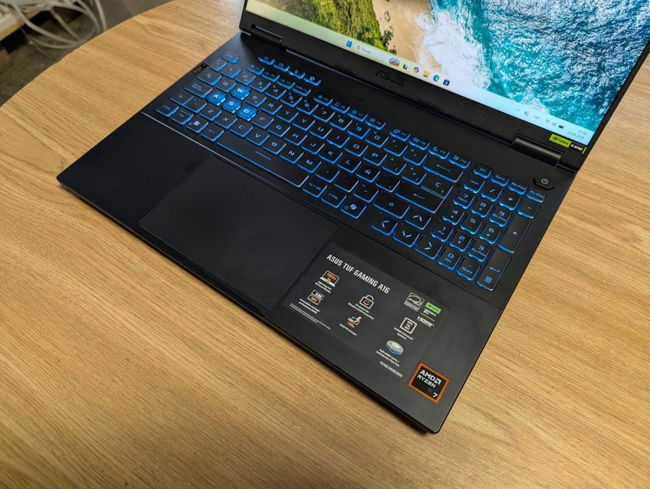 Ноутбук Asus TUF 16 ips 165Ггц Ryzen 7 260w/16GBDDR5/SSD1TB/RTX5050 8GB