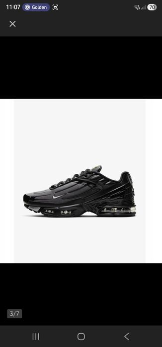 NIKE AIR MAX PLUS III TN Black Dark Smoke Grey kazdy rozmiar
