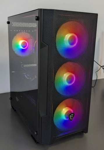 Komputer gamingowy do gier RTX 5060 Ryzen 7 3700X DDR4 NOWY GWARANCJA