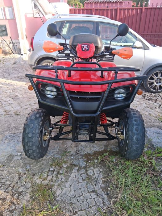 Moto 4 300cc com matricula,2 passoa