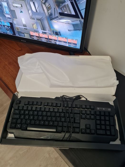 Teclado gaming Mars MRK0