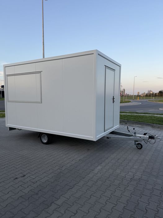Przyczepa gastronomiczna -PREMIUM- 3,5m x 2m