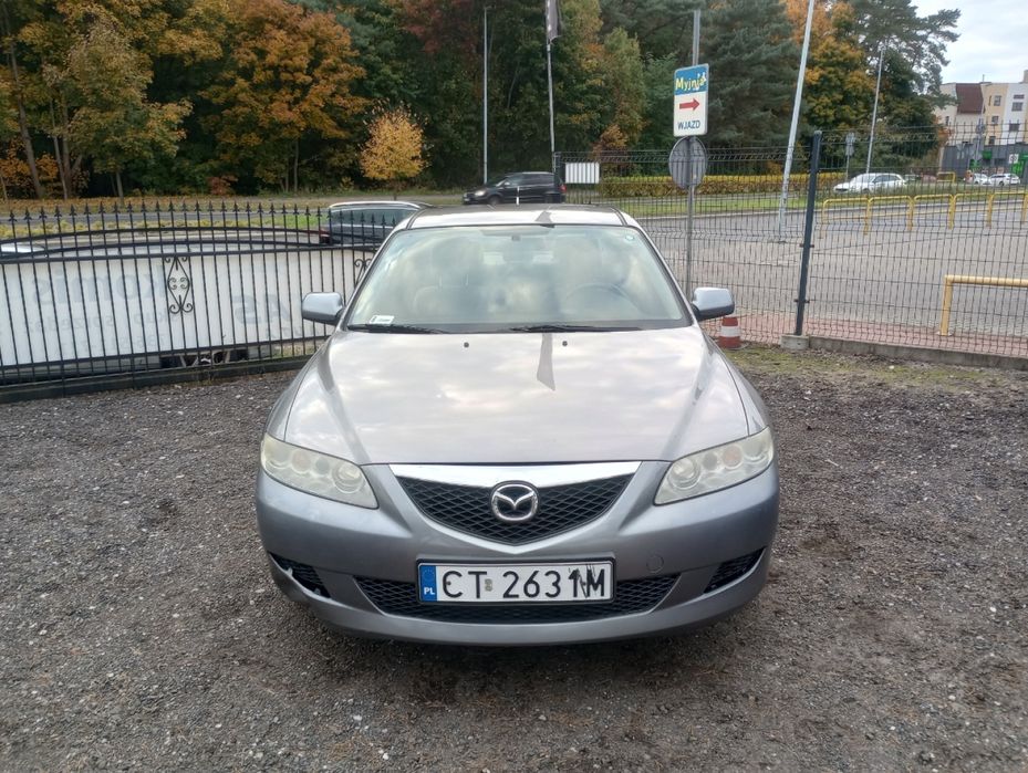 Mazda 6 1.8B 120KM 2003r * el szyby radio klima PT rok * TORUŃ