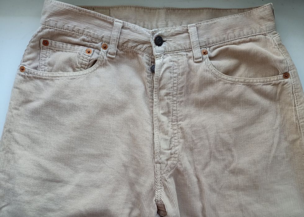 Джинсы вельветовые LEVIS 551 Италия 90х