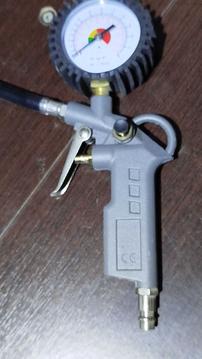 Pistola de Enchimento com Manómetro: Pressão Certa, Segurança Máxima