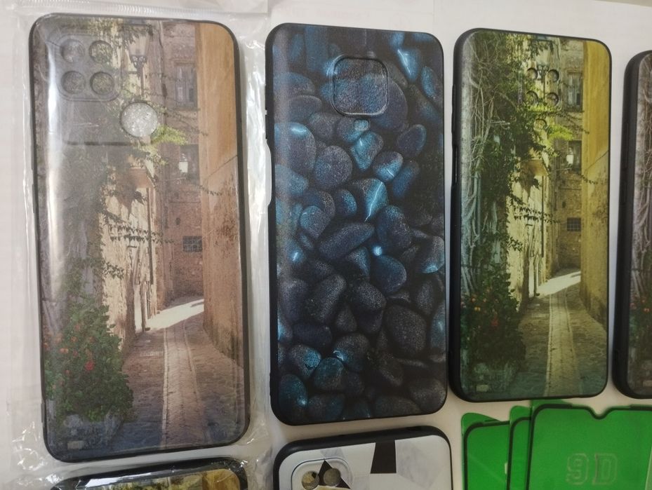 Чохол redmi 9/ 10/11 + скло захисне