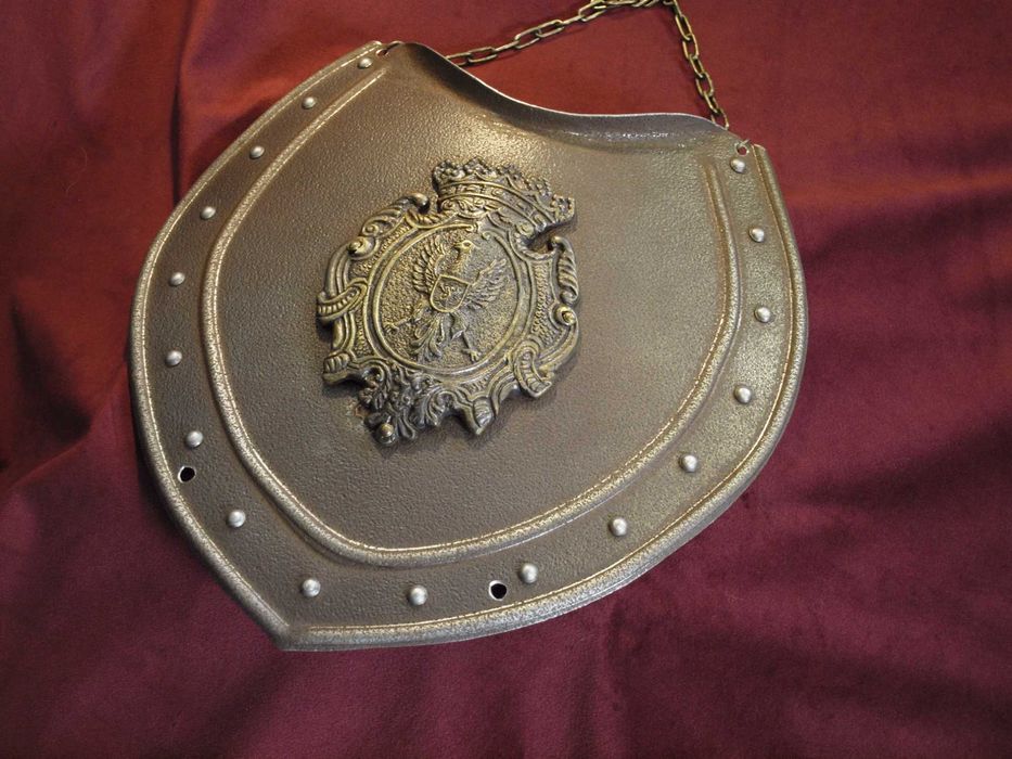 Ryngraf w stylu XVII-w. do szabel z herbem Radziwiłłów, blacha 200 lat