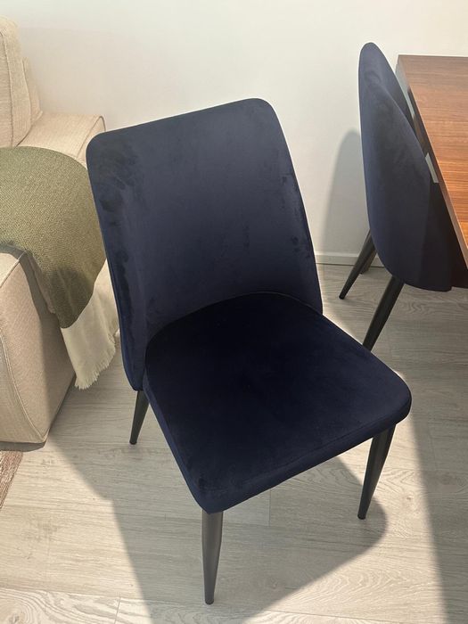 Conjunto 4 Cadeiras Veludo Área