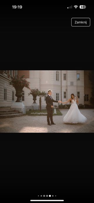 Suknia ślubna biała