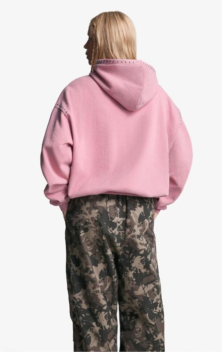 Худі з капюшоном і заклепками Bershka
