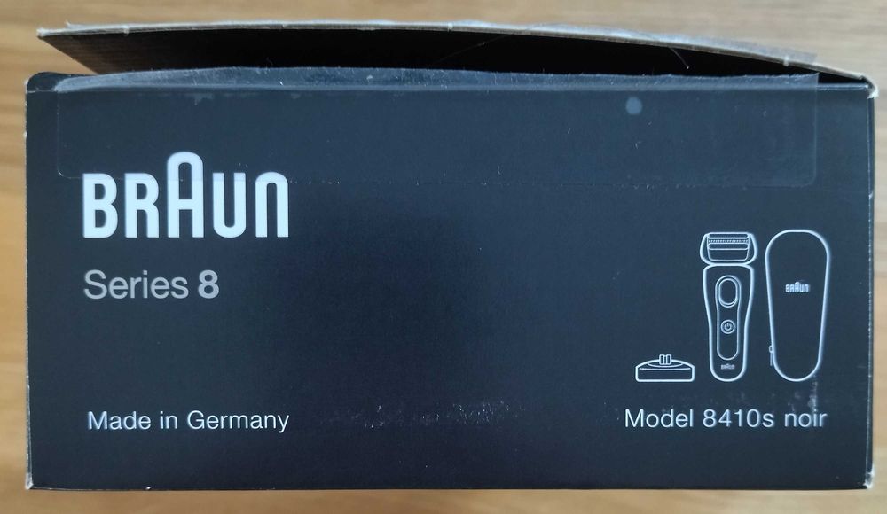 Nowa golarka Braun 8 model 8410s (komplet z ładowarką BEZ podstawki)