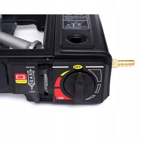 Kuchenka Turystyczna Polowa Gazowa 2200W Przenośna Walizka Palnik