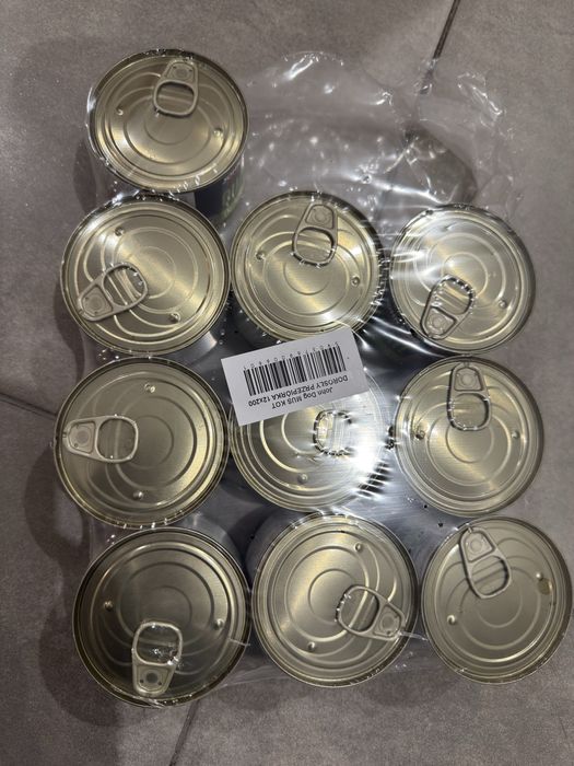 10 puszek 200g john dog przepiórka mousse