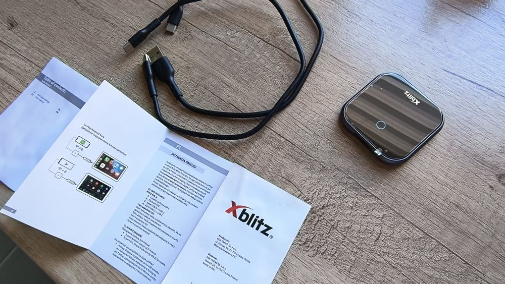 Adapter bezprzewodowy Xblitz SmartCAR CarPlay/Android Auto
