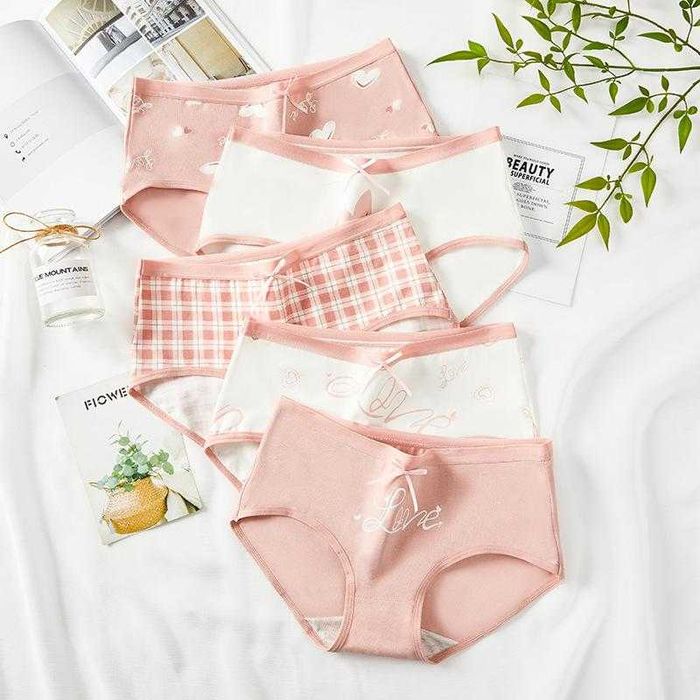 Бавовняні трусики сліпи набір 5 шт.