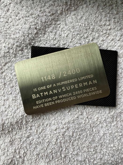 Relógio Police Edição Limitada Batman Vs Superman- Dawn of Justice