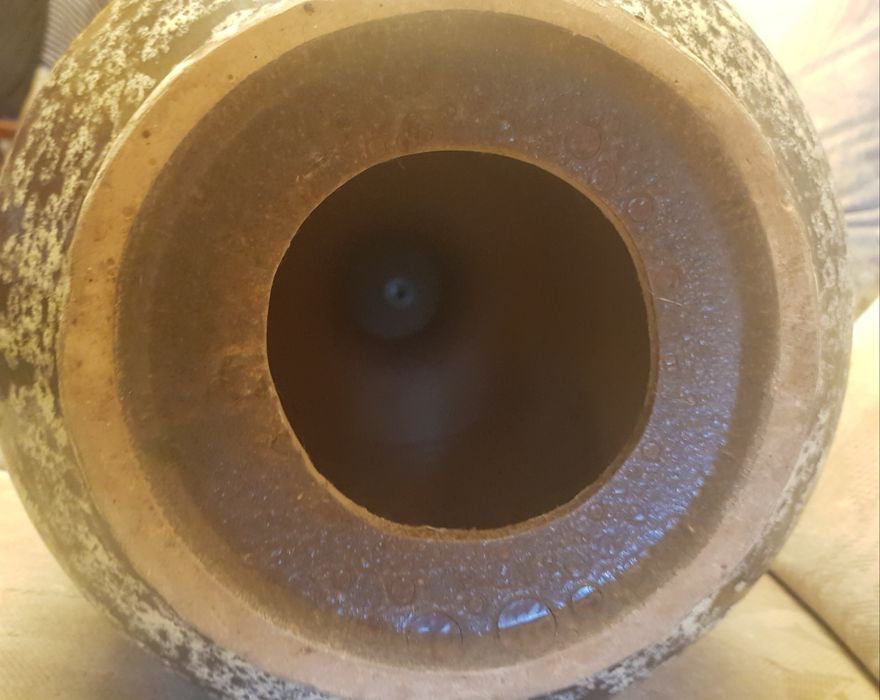 Lampa wazon etniczny ceramiczny