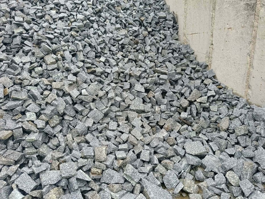Kruszywa granitowe, łupek granitowy, kostka granitowa