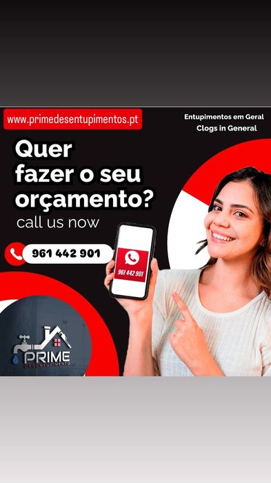 Canalizações e desentupimentos 24 horas