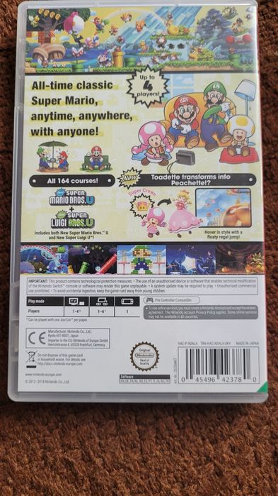 Super Mario Bross U Deluxe Nintendo Switch NS