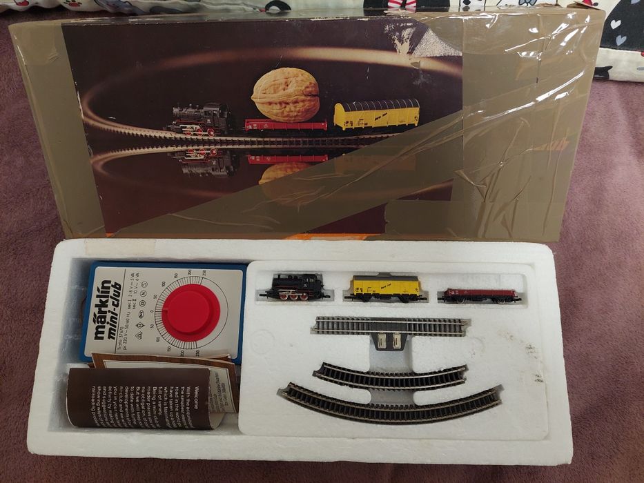 Железная дорога, Marklin mini-club, масштаб Z (1:220)