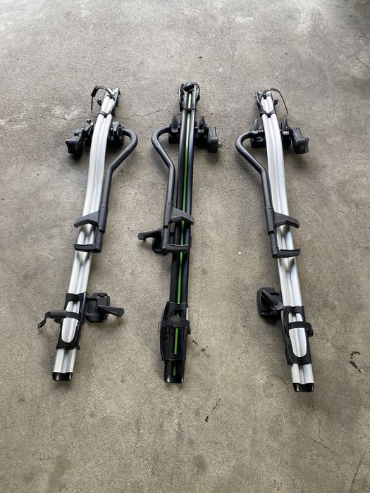 suportes de bicicleta thule 591 e suporte audi