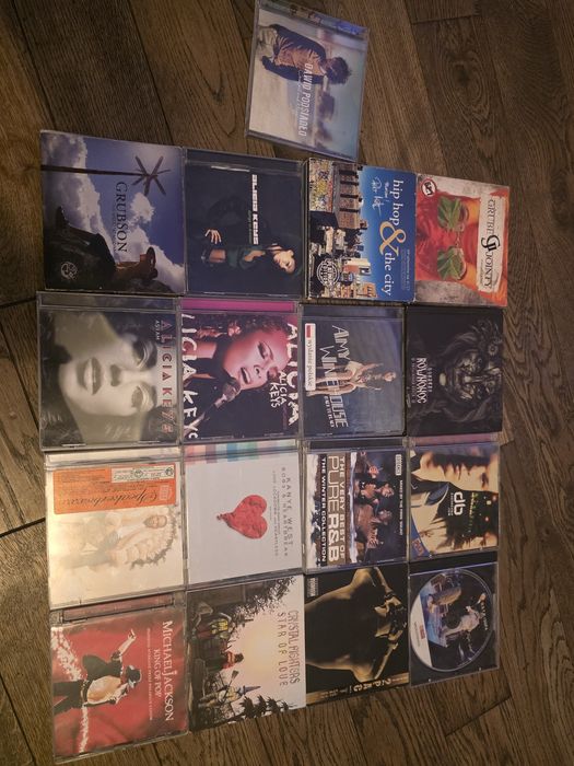Płyty CD - RAP, POP i inne.