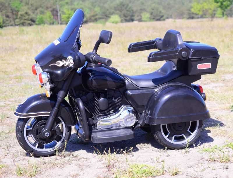 BAWIBUS.PL motor motorek CHOPPER Z OPARCIEM na akumulator trójkołowy