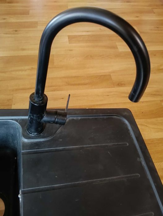 Zlew z baterią + blat kuchenny
