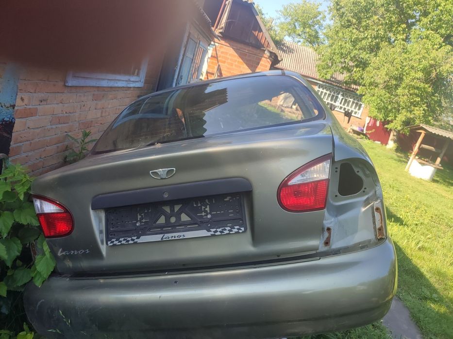 Задок,задняя четверть,четверть переднн левая,криша део Ланос Сенс